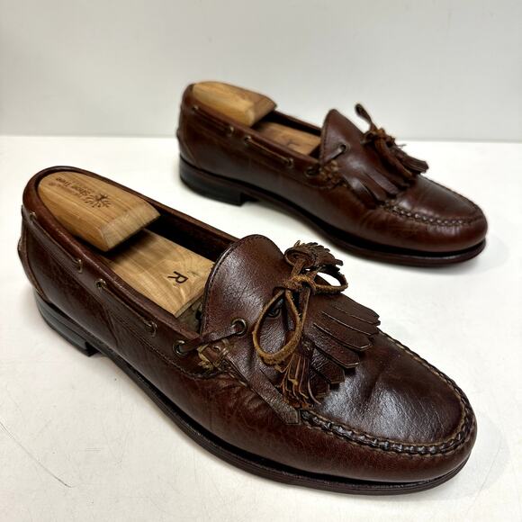 NEW HEELS Allen Edmonds x Polo Ralph Lauren Tassel Loafer Kitlie Made in USA 10 - Picture 5 of 14